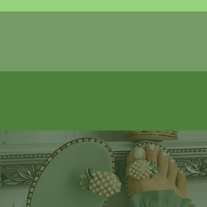 Pineapple Pearl On Comfy Sandals - Epicplacess